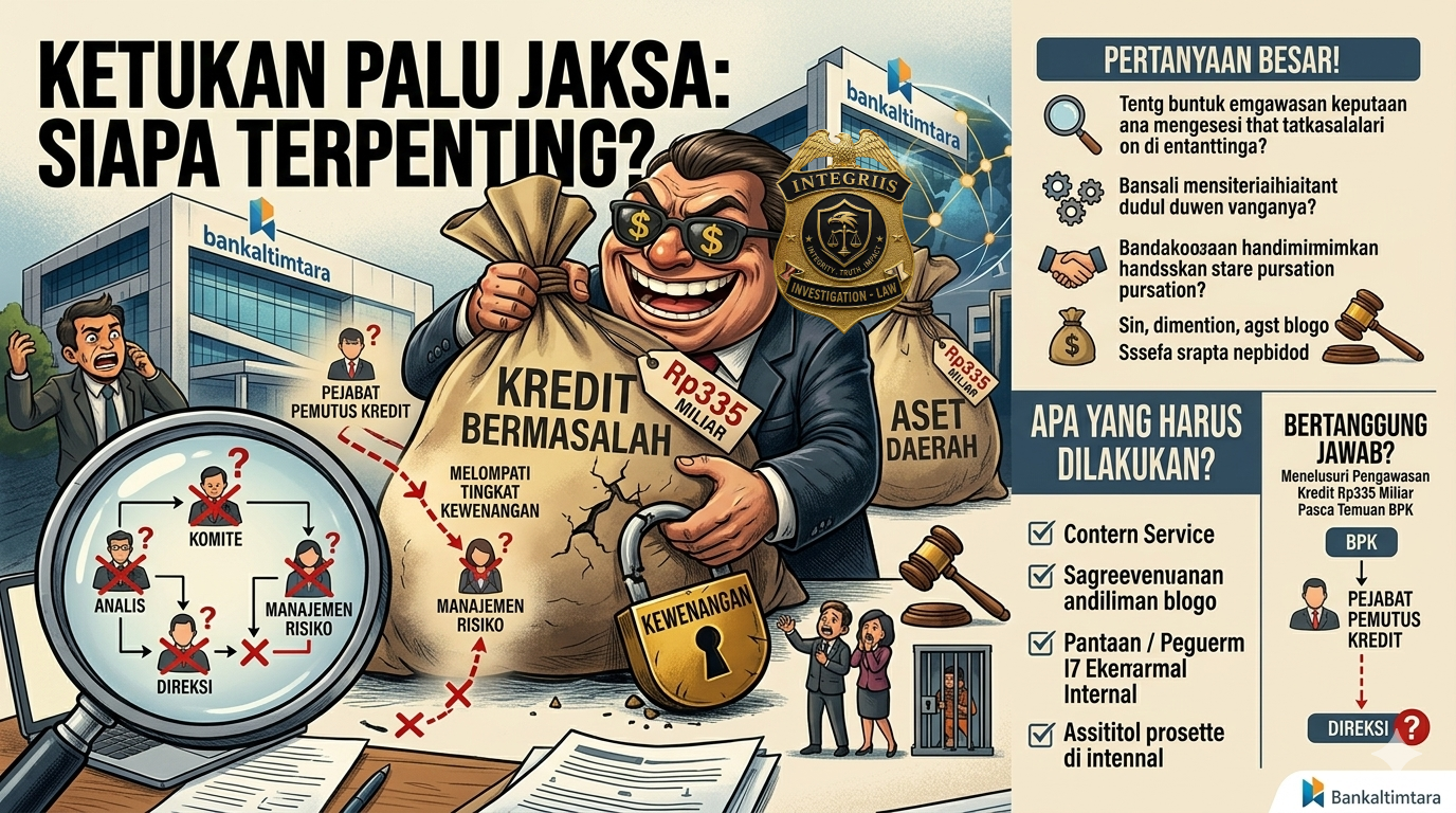 Menanti Ketukan Palu Jaksa di Bankaltimtara: Siapa Saja Pejabat yang Bakal Terseret Skandal Rp335 Miliar?